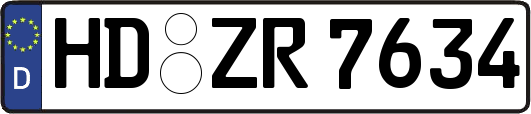 HD-ZR7634