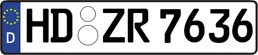HD-ZR7636