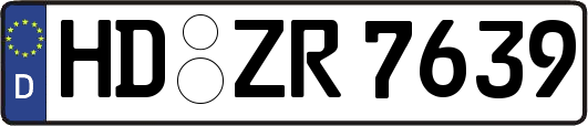HD-ZR7639
