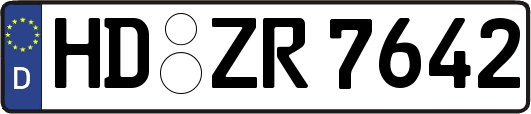 HD-ZR7642