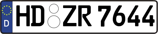 HD-ZR7644