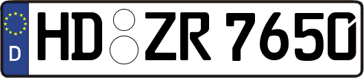 HD-ZR7650