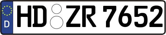 HD-ZR7652