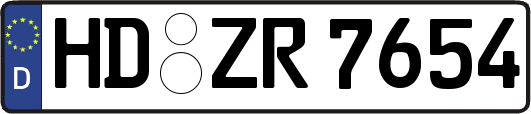 HD-ZR7654