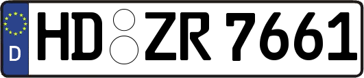 HD-ZR7661