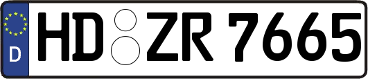 HD-ZR7665