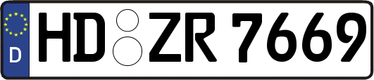 HD-ZR7669