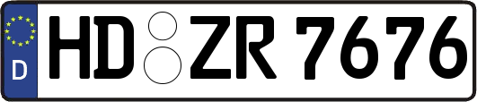 HD-ZR7676