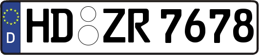 HD-ZR7678