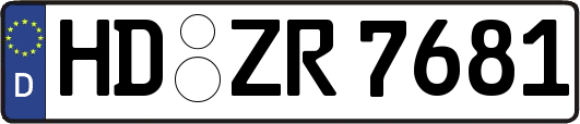 HD-ZR7681