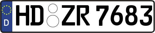 HD-ZR7683