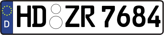 HD-ZR7684
