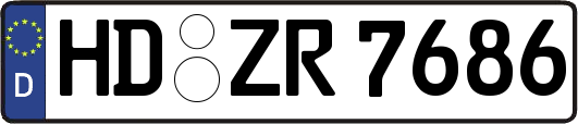 HD-ZR7686
