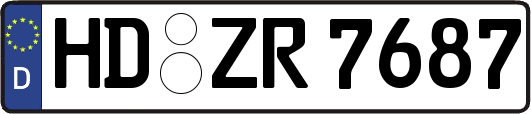 HD-ZR7687