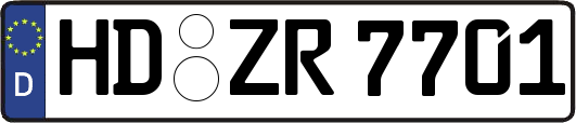 HD-ZR7701
