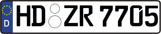 HD-ZR7705