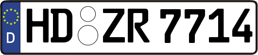 HD-ZR7714