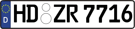 HD-ZR7716