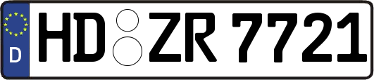 HD-ZR7721