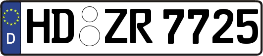 HD-ZR7725