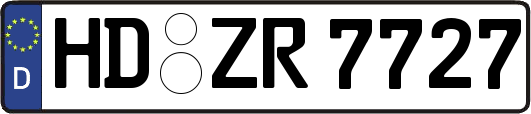 HD-ZR7727