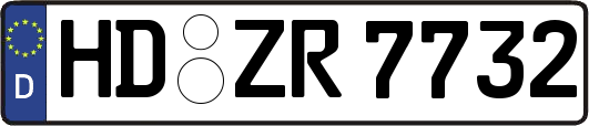 HD-ZR7732