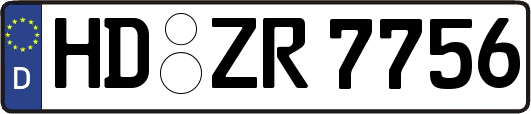 HD-ZR7756