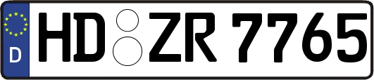 HD-ZR7765