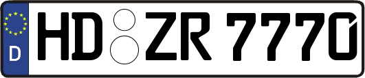 HD-ZR7770