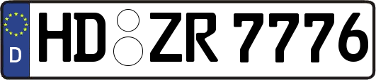 HD-ZR7776