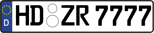 HD-ZR7777