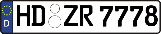 HD-ZR7778