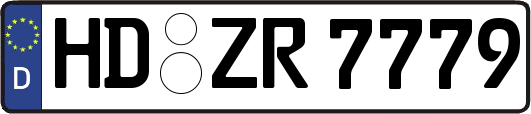 HD-ZR7779