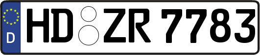 HD-ZR7783