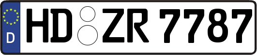 HD-ZR7787