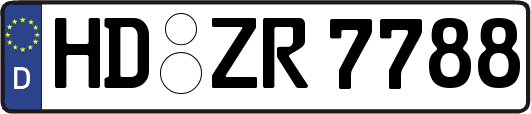 HD-ZR7788