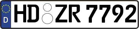 HD-ZR7792