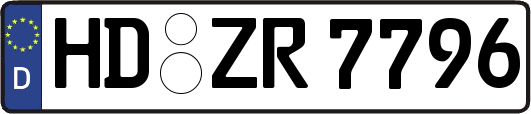 HD-ZR7796