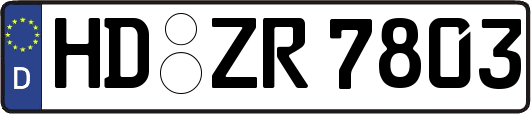 HD-ZR7803