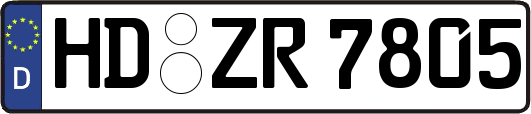 HD-ZR7805