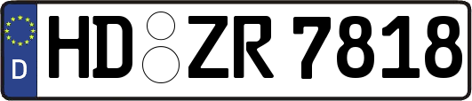 HD-ZR7818