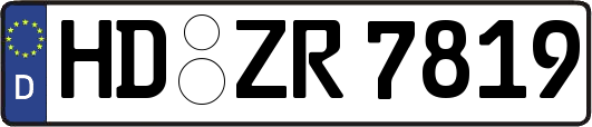 HD-ZR7819