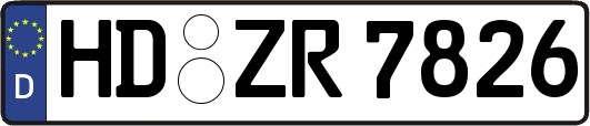 HD-ZR7826