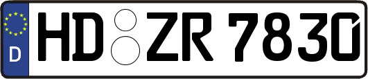 HD-ZR7830
