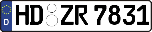 HD-ZR7831