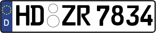 HD-ZR7834