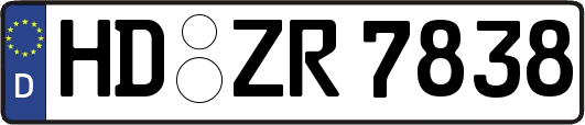 HD-ZR7838