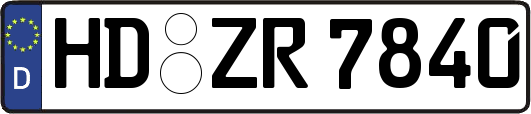 HD-ZR7840