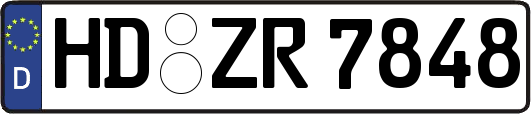 HD-ZR7848