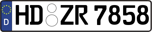 HD-ZR7858